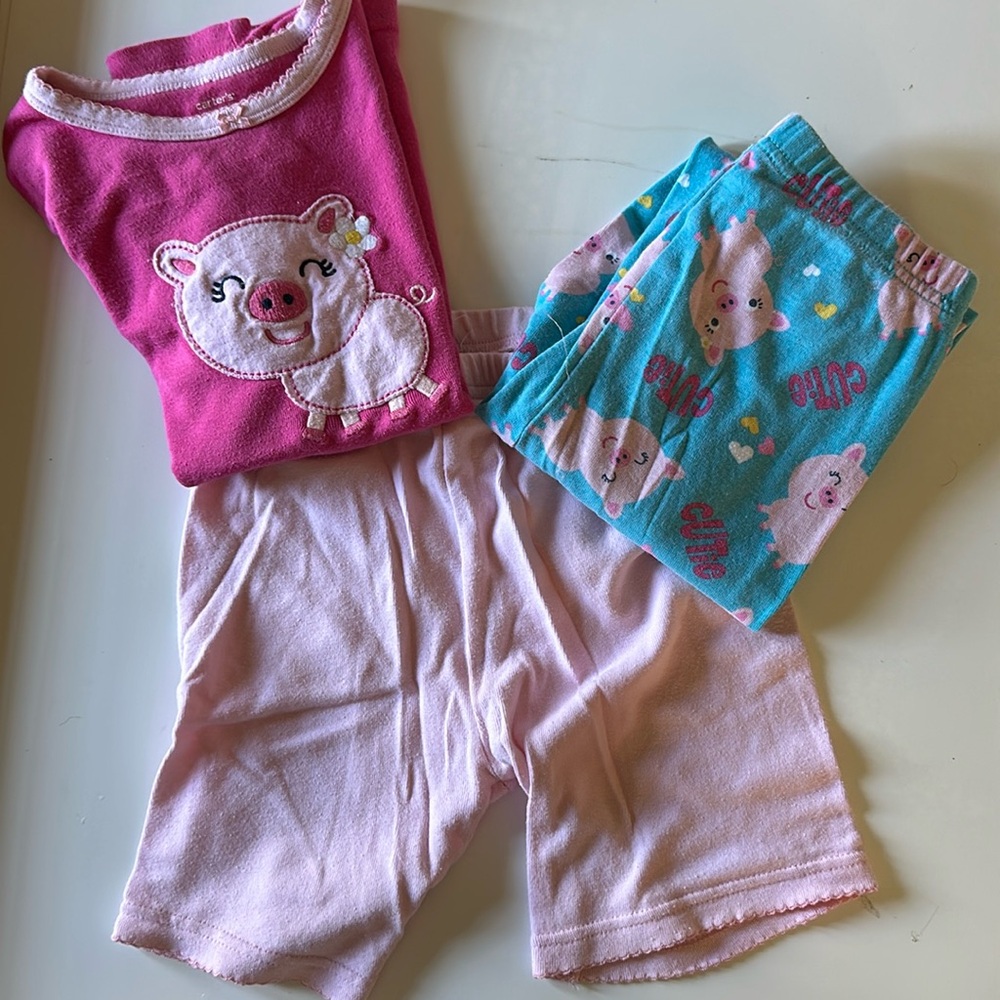 Carters Pajama Bundle *missing top included - Picture 9 of 15